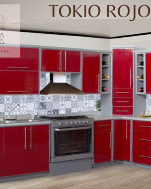Cocina Tokio rojo