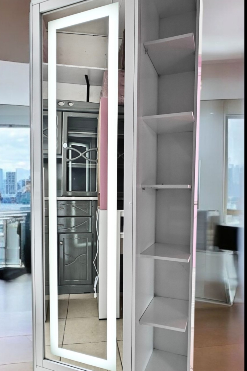 Zapatera Cristal Led